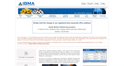 Desktop Screenshot of ibma.co.in