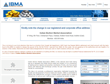 Tablet Screenshot of ibma.co.in